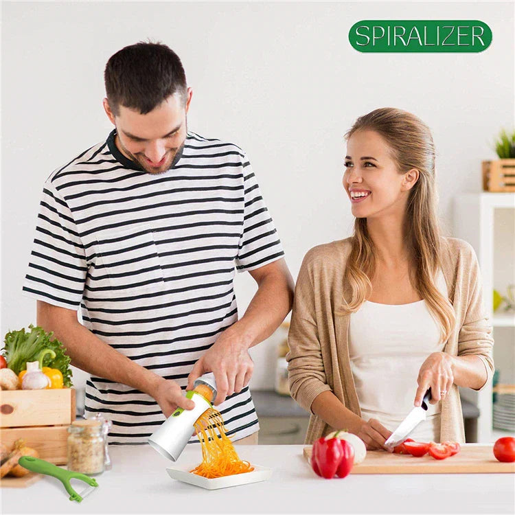 Heavy Duty Vegetable Spiralizer Slicer Cutter Zucchini Noodle Maker