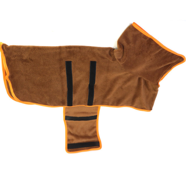 Quick-Dry Dog Bathrobe Towel ⭐