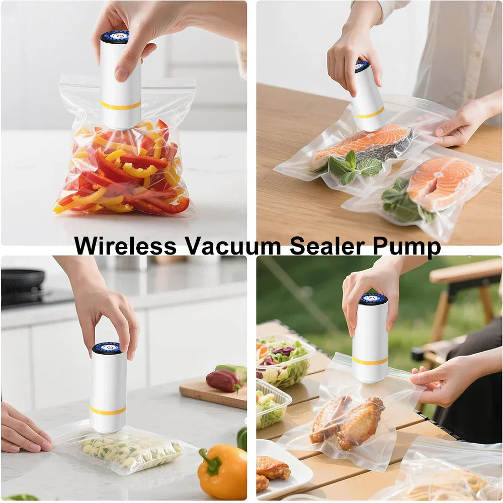 Electric Air Pump Rechargeable for Food
