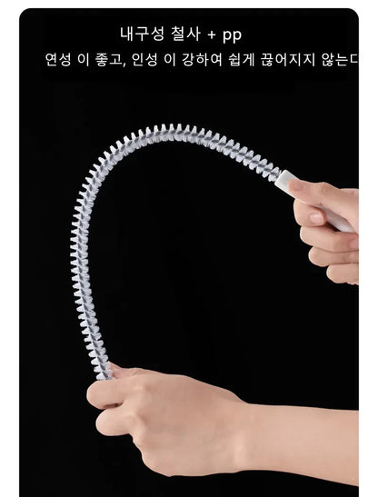 Pipe Dredging Brush Bathroom Hair Sewer