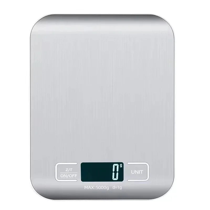 5kg/1g Kitchen Digital Scale Stainless Steel