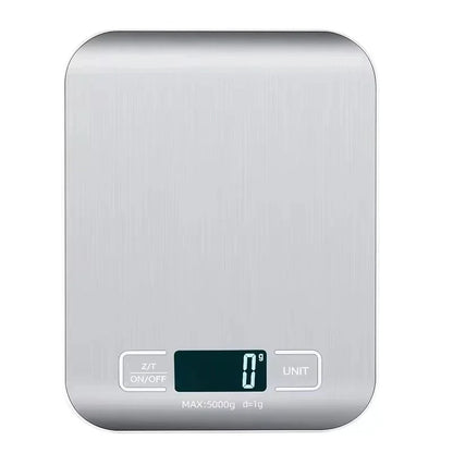 5kg/1g Kitchen Digital Scale Stainless Steel