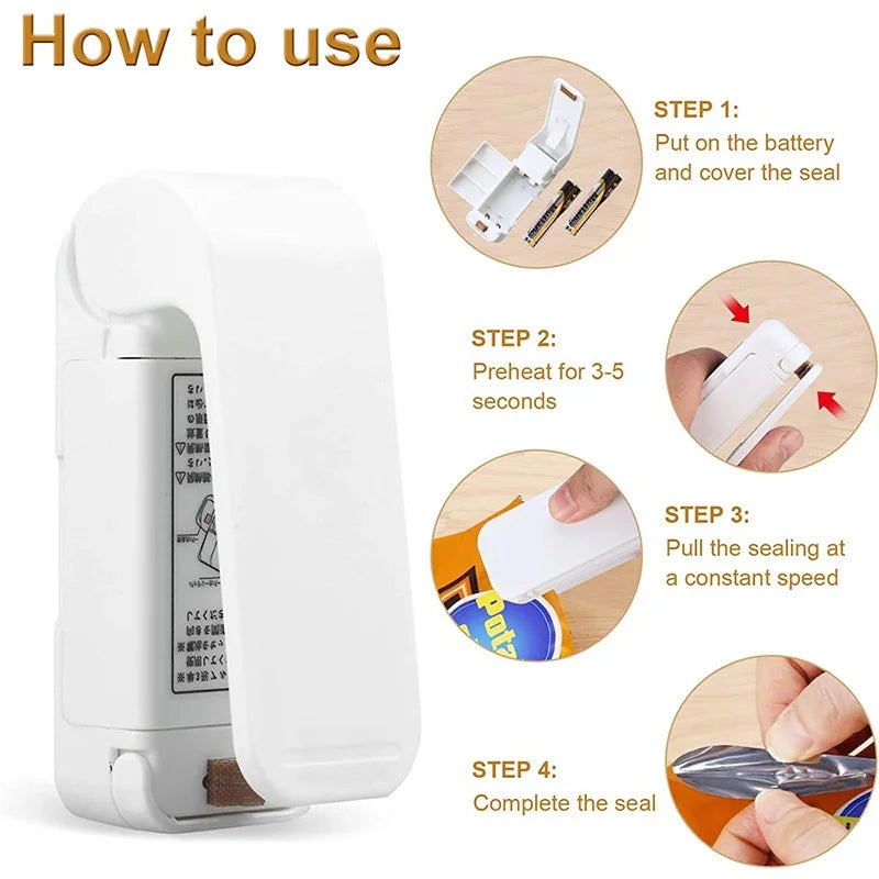 Mini Heat Bag Sealing Machine Package Seal