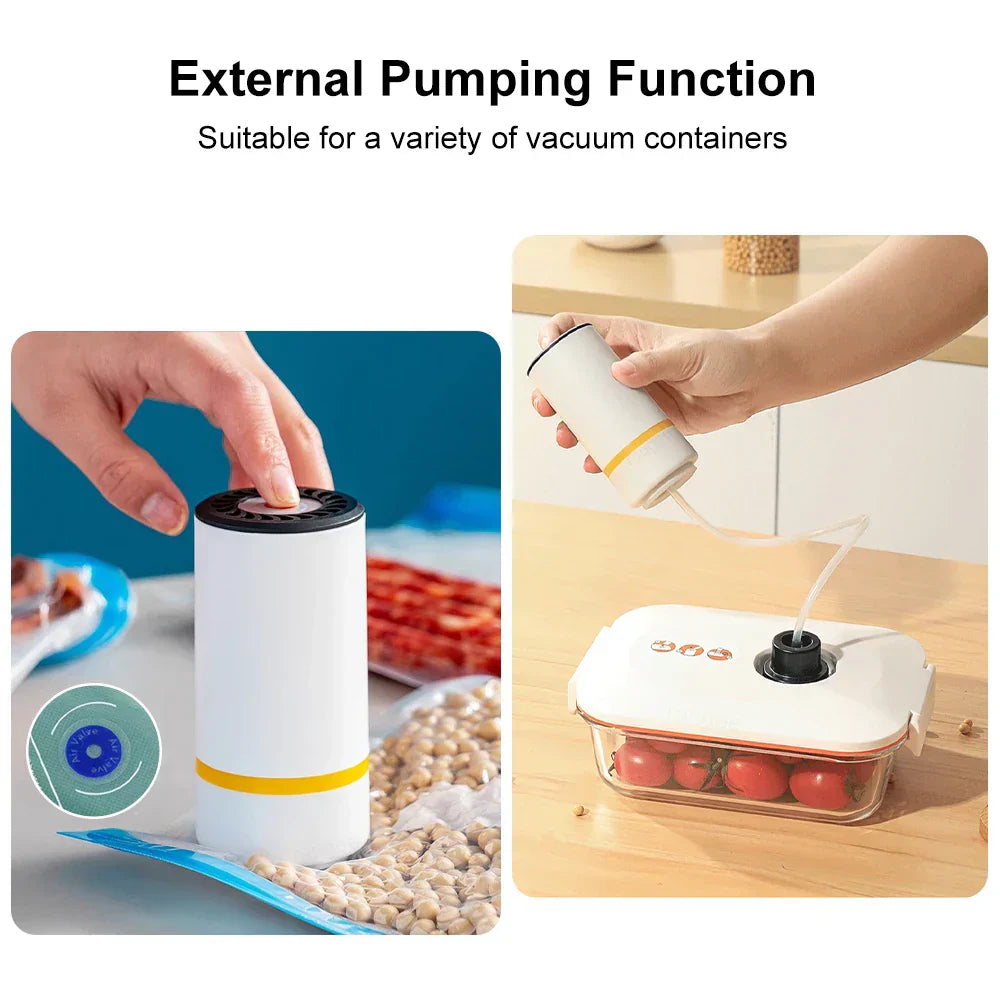 Electric Air Pump Rechargeable for Food
