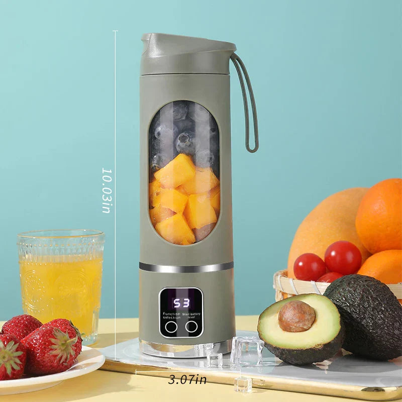 450ML Portable Juicer Cup USB Rechargeabl