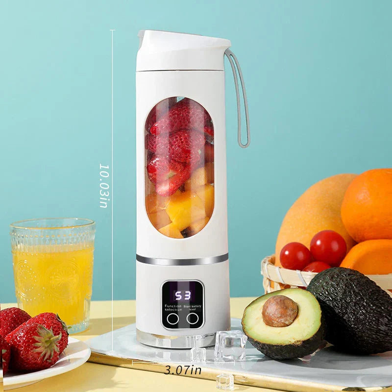 450ML Portable Juicer Cup USB Rechargeabl