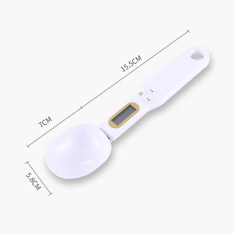 Mini Digitale Lepelweegschaal - Nauwkeurige 0.1-500g Elektronische LCD Keukenweegschaal