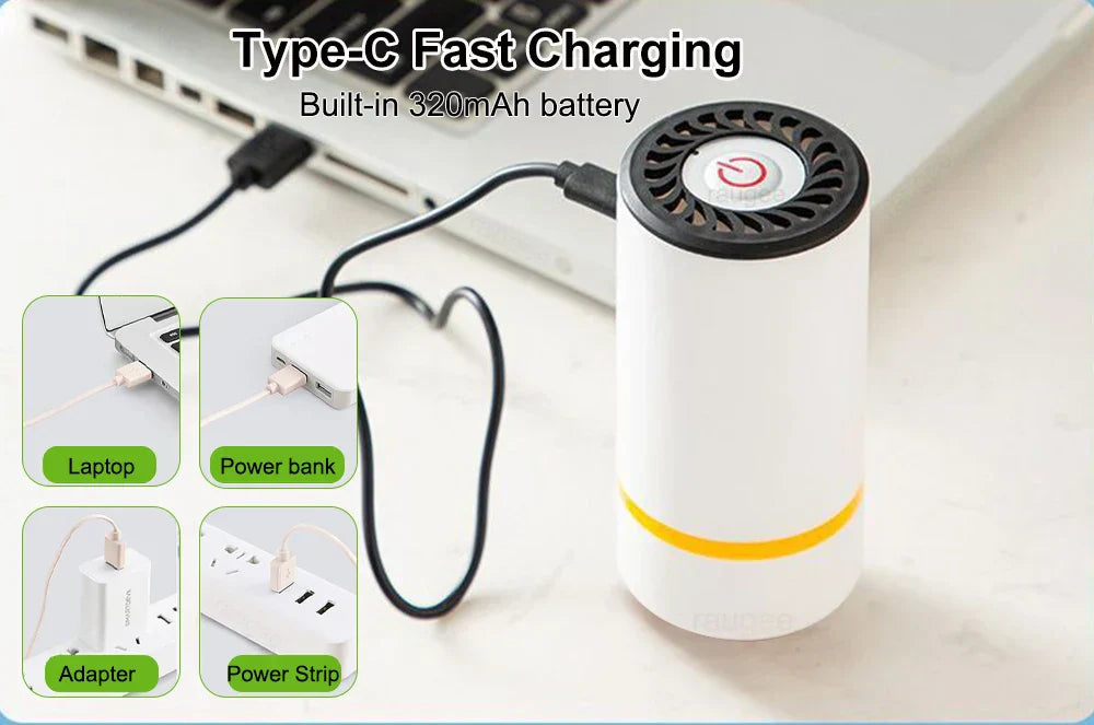 Electric Air Pump Rechargeable for Food