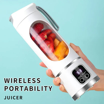 450ML Portable Juicer Cup USB Rechargeabl